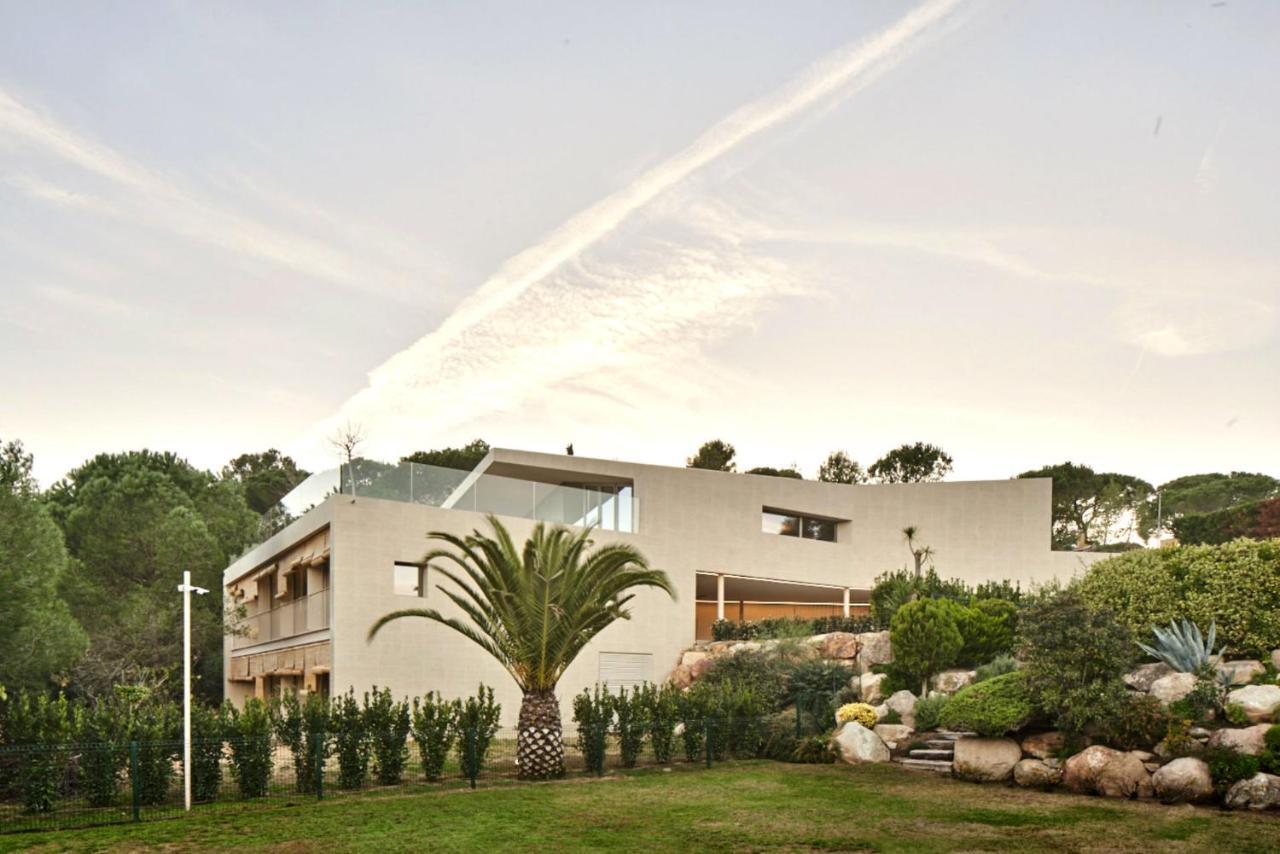 Villa Alba Santa Cristina d'Aro Bagian luar foto