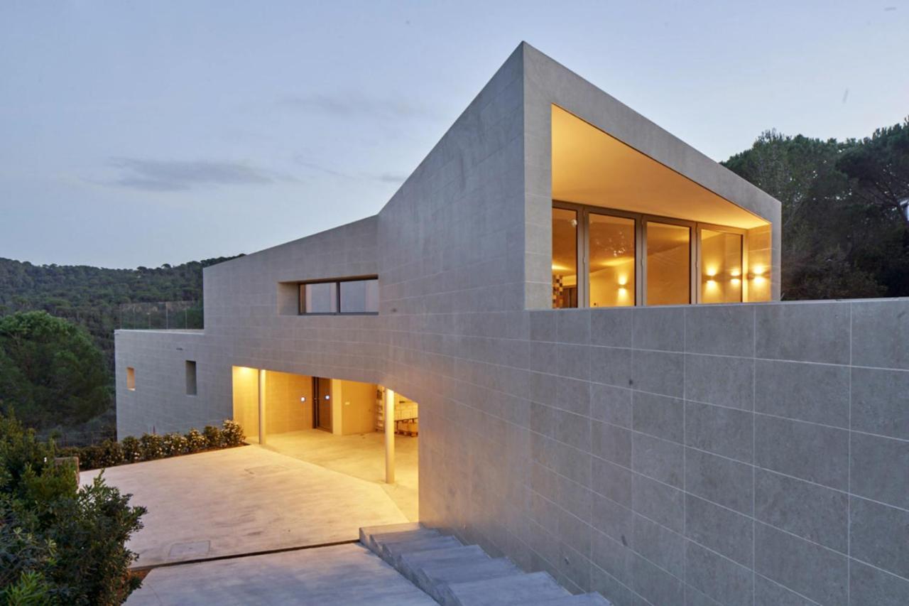 Villa Alba Santa Cristina d'Aro Bagian luar foto