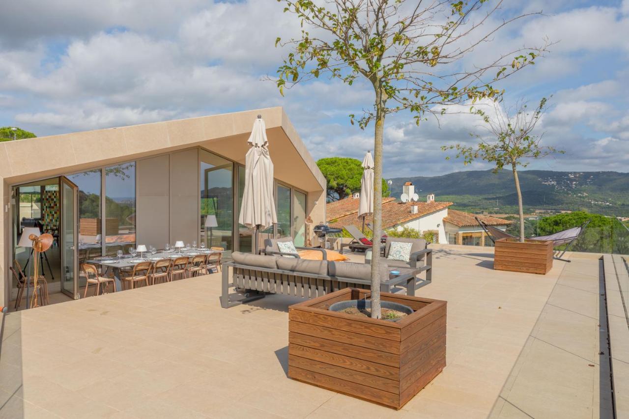 Villa Alba Santa Cristina d'Aro Bagian luar foto