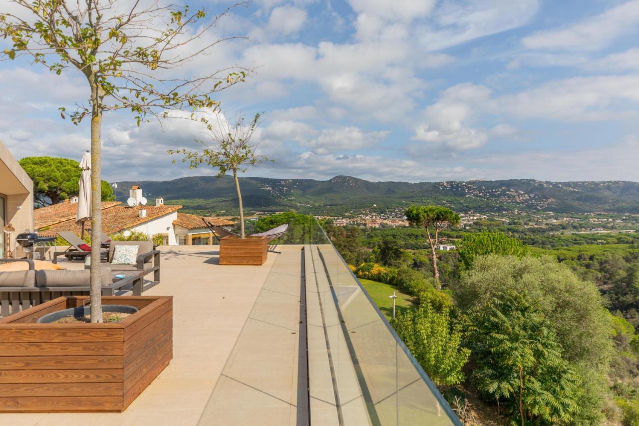 Villa Alba Santa Cristina d'Aro Bagian luar foto