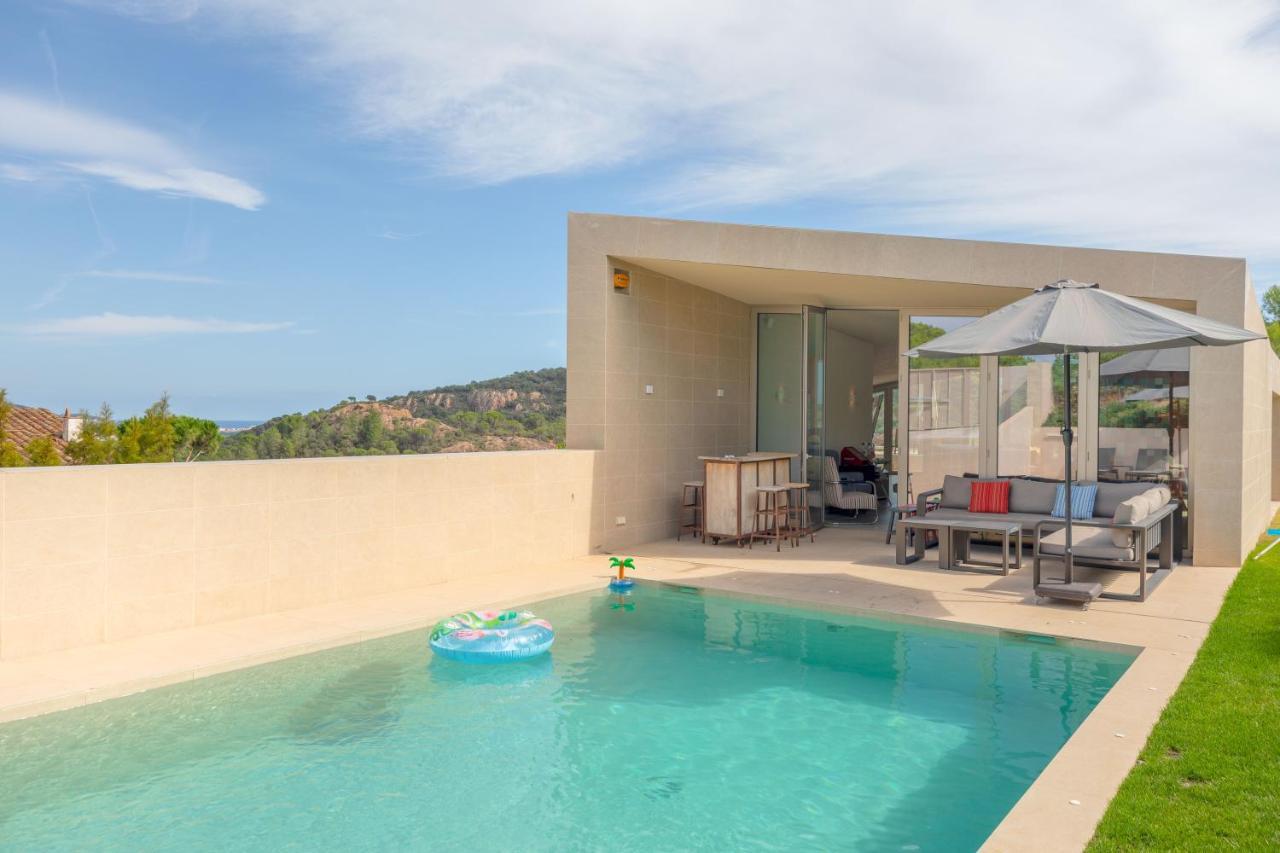 Villa Alba Santa Cristina d'Aro Bagian luar foto
