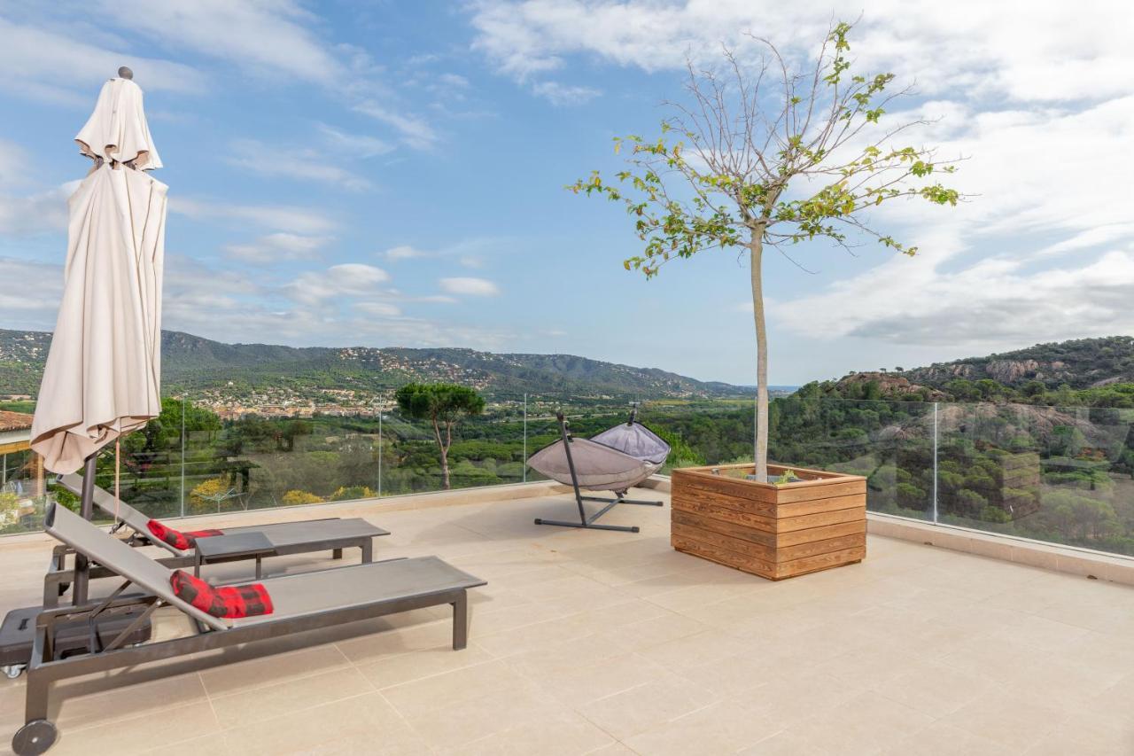 Villa Alba Santa Cristina d'Aro Bagian luar foto