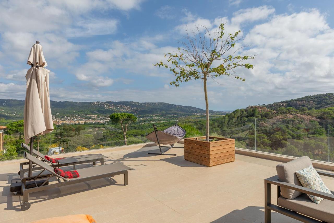 Villa Alba Santa Cristina d'Aro Bagian luar foto