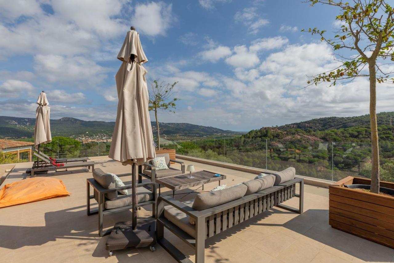 Villa Alba Santa Cristina d'Aro Bagian luar foto