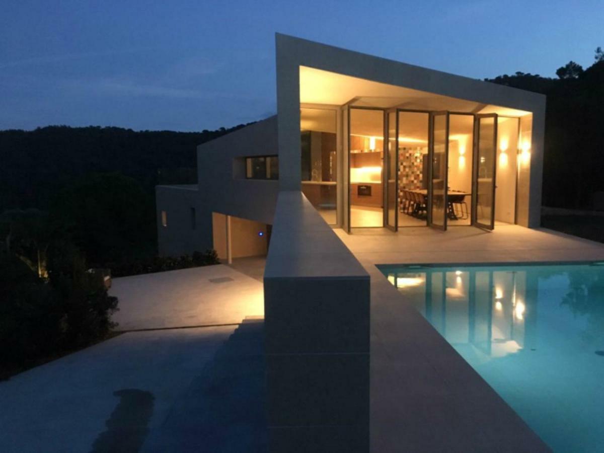 Villa Alba Santa Cristina d'Aro Bagian luar foto